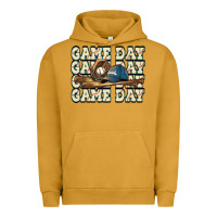 Pigment Peanut Butter game day baseball Urban Hoodie - HowdyJamesFarm