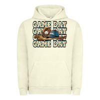 Pigment Pistachio game day baseball Urban Hoodie - HowdyJamesFarm
