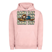 Pigment Salmon game day baseball Urban Hoodie - HowdyJamesFarm