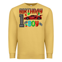 Antique Gold birthday boy 1 Premium Sweatshirt - BundleAndBundleShop