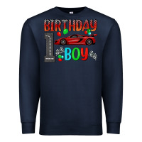 Navy birthday boy 1 Premium Sweatshirt - BundleAndBundleShop