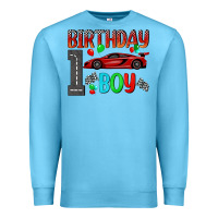 Ocean Blue birthday boy 1 Premium Sweatshirt - BundleAndBundleShop