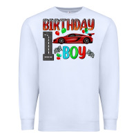 White birthday boy 1 Premium Sweatshirt - BundleAndBundleShop