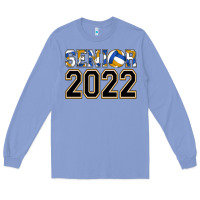 Colony Blue senior volleyball Long Sleeve Tee - AdoDesignShop