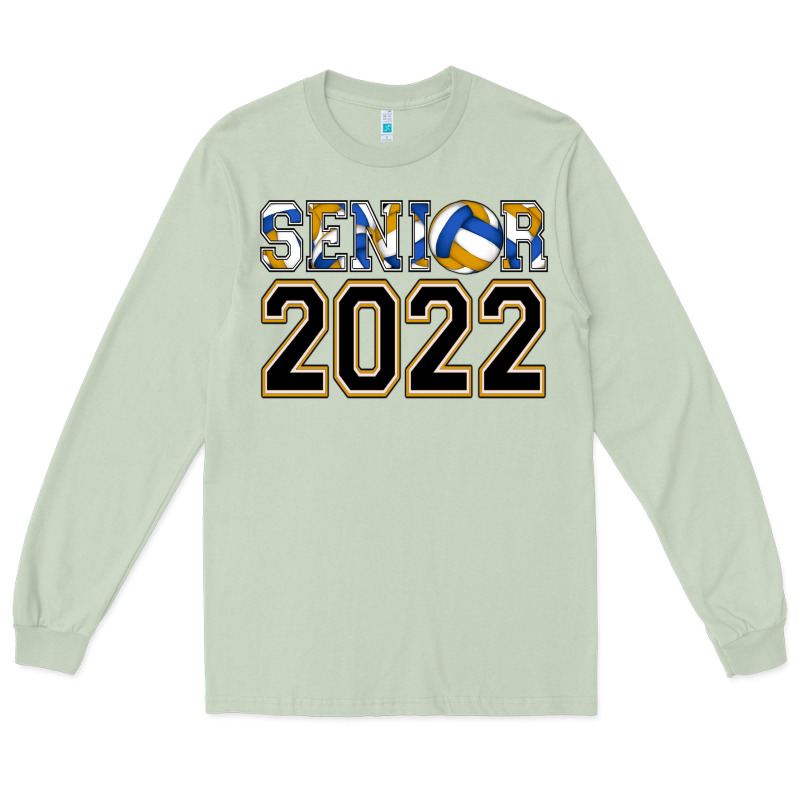 Senior Volleyball Long Sleeve Tee by AdoDesignShop | Teevron