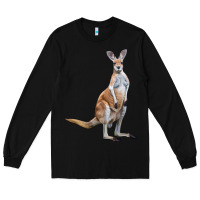 Black kangaroo Long Sleeve Tee - LillyAllenDesigns