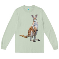 Matcha kangaroo Long Sleeve Tee - LillyAllenDesigns