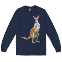 Navy kangaroo Long Sleeve Tee - LillyAllenDesigns