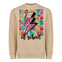 Mushroom 100 days of school Heavyweight Sweatshirt - Artiststas