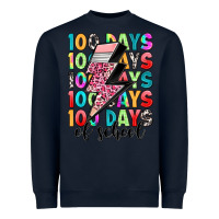 Navy 100 days of school Heavyweight Sweatshirt - Artiststas