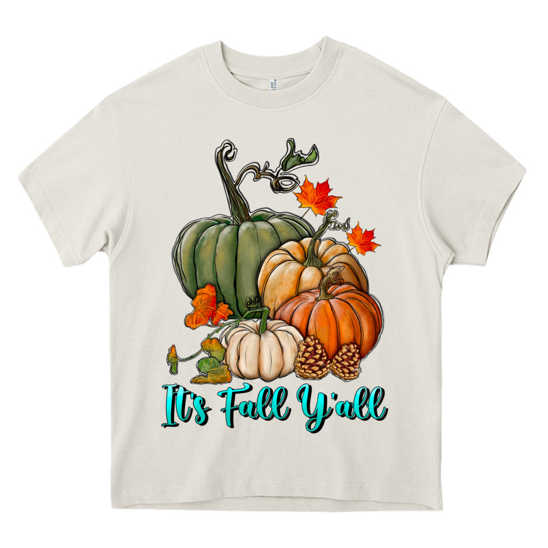 Happy Fall Y'all Pumpkins Heavy Core Tee by RanaPortraitStore | Teevron