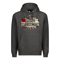 Charcoal Heather hot cocoa and christmas movies Premium Hoodie - Bettercallsaul