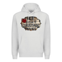 Dove Grey hot cocoa and christmas movies Premium Hoodie - Bettercallsaul