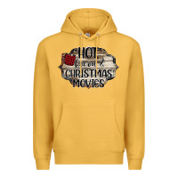 Mustard hot cocoa and christmas movies Premium Hoodie - Bettercallsaul