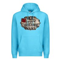 Ocean Blue hot cocoa and christmas movies Premium Hoodie - Bettercallsaul
