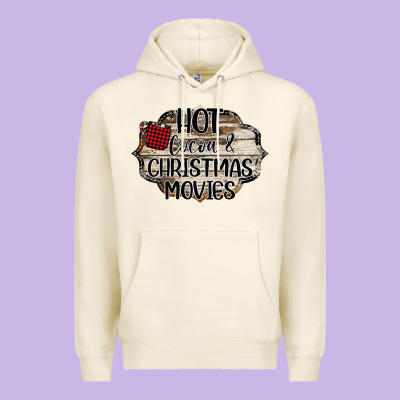 Hot Cocoa And Christmas Movies Premium Hoodie Designed By Bettercallsaul