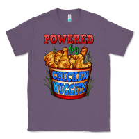Lavender powered by chicken nuggets Classic Tee - AdoDesignShop