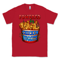 Red powered by chicken nuggets Classic Tee - AdoDesignShop