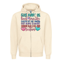 Sandshell god made us best friend Zipper Hoodie - MaliasSmallBusiness