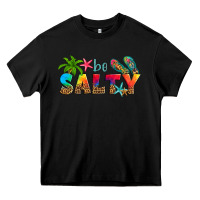 Black be salty Heavy Core Tee - Artiststas