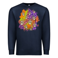 Navy halloween patch Premium Sweatshirt - BundleAndBundleShop