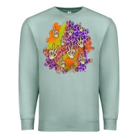 Seafoam halloween patch Premium Sweatshirt - BundleAndBundleShop