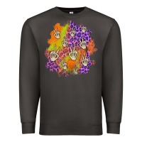 Smoke halloween patch Premium Sweatshirt - BundleAndBundleShop
