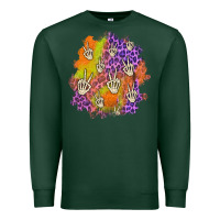 Sports Green halloween patch Premium Sweatshirt - BundleAndBundleShop