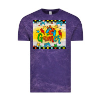 Cloud Purple gamer Vintage Tee - JahusDesignShop