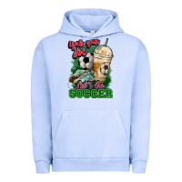 Pigment Grape Ice Grab your joe let's go Soccer Urban Hoodie - HowdyJamesFarm