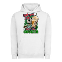 Pigment Lunar Rock Grab your joe let's go Soccer Urban Hoodie - HowdyJamesFarm