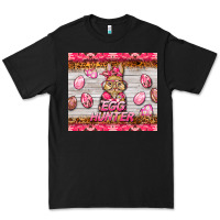 Black easter pink camouflage egg hunter  bunny Premium Tee - BarkalooDesign