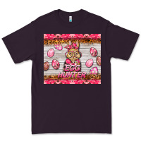 Plum easter pink camouflage egg hunter  bunny Premium Tee - BarkalooDesign