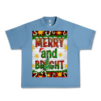 Pebble Blue Merry And Bright Urban Heavy Tee - Artiststas