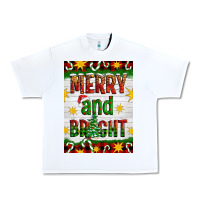 White Merry And Bright Urban Heavy Tee - Artiststas