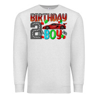 Oatmeal Heather birthday boy 2 Premium Sweatshirt - BundleAndBundleShop