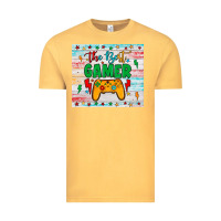 Vintage Mustard the best gamer Vintage Tee - JahusDesignShop