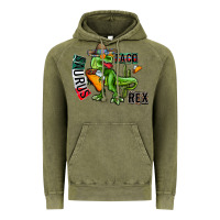 Vintage Olive taco saurus rex Vintage Hoodie - CowhideDigitalArt