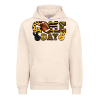 Sandshell Game day yellow and black team color Urban Hoodie - HowdyJamesFarm