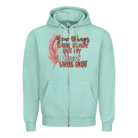 Seafoam your wings were ready but my heart was not Zipper Hoodie - MaliasSmallBusiness