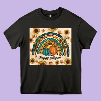 Heavy Core Tee Happy Fall y'all