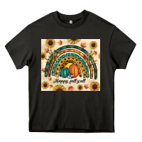 Asphalt Happy Fall y'all Heavy Core Tee - RanaPortraitStore