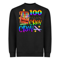 Black 100 days of cray cray Heavyweight Sweatshirt - Artiststas