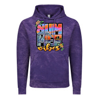 Cloud Purple sum mer vibes Vintage Hoodie - JahusDesignShop