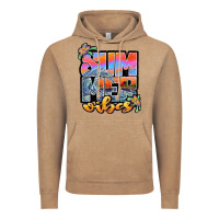 Vintage Coffee sum mer vibes Vintage Hoodie - JahusDesignShop