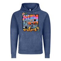 Vintage Denim sum mer vibes Vintage Hoodie - JahusDesignShop