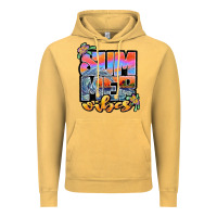 Vintage Mustard sum mer vibes Vintage Hoodie - JahusDesignShop