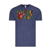 Vintage Denim merry and bright Vintage Tee - AdoDesignShop