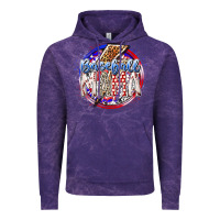 Cloud Purple baseball mama Vintage Hoodie - RacoonDesign
