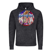 Vintage Black baseball mama Vintage Hoodie - RacoonDesign